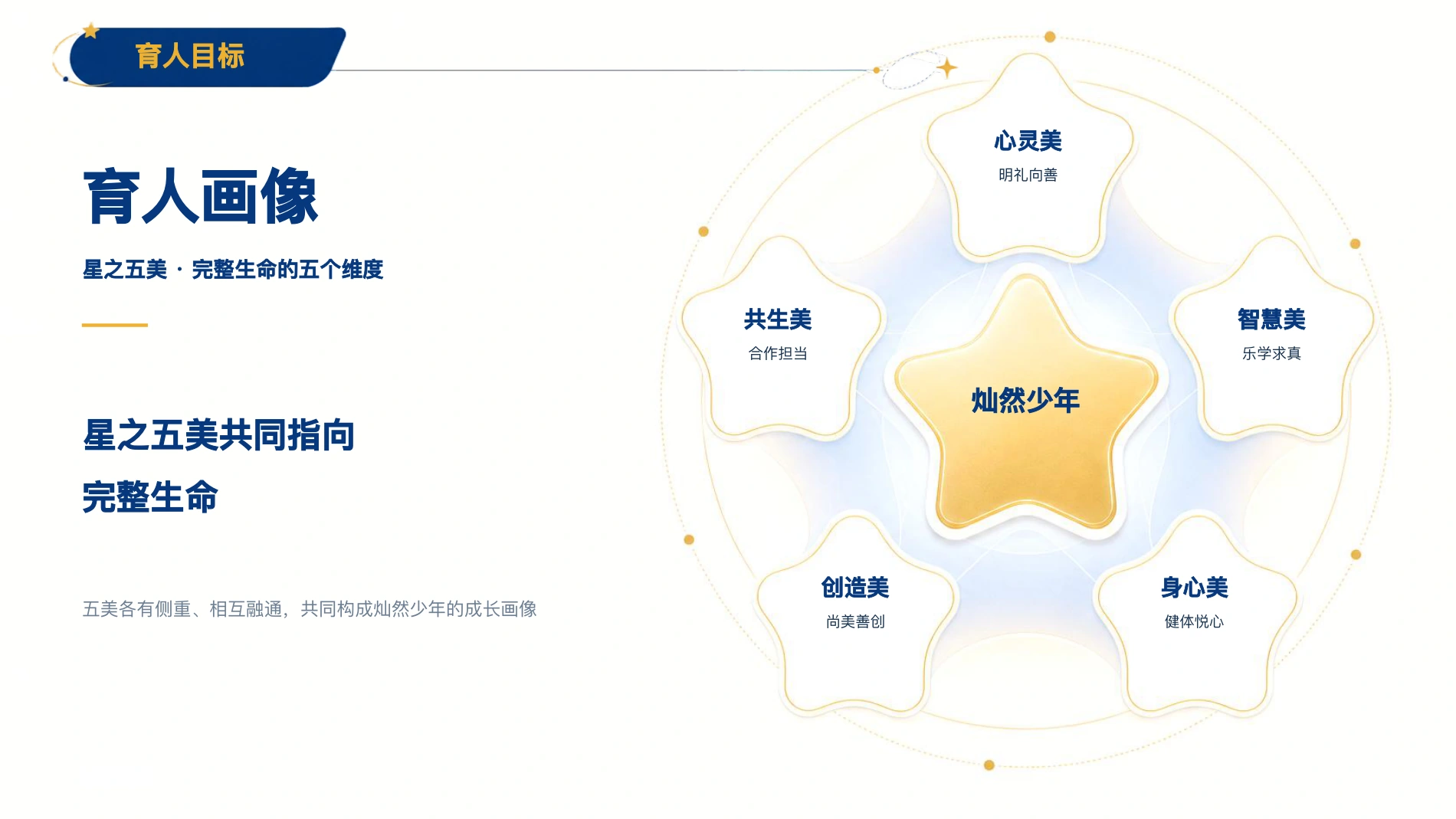 星之五美 · 成长画像